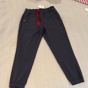 Figs Regina Joggers—Ruffle waistband!